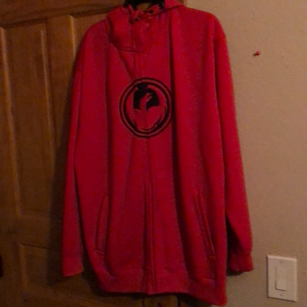 Dragon zip up water resistant hoodie